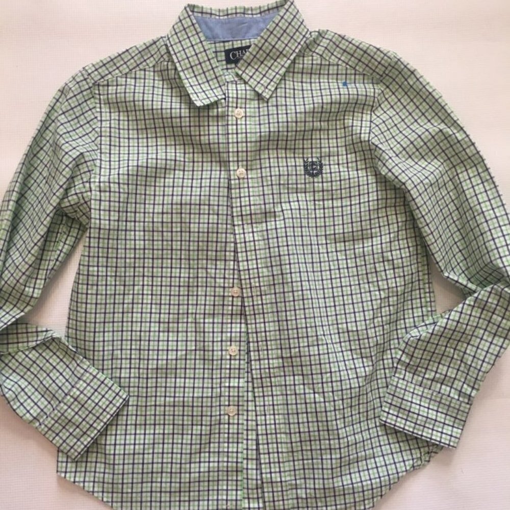 Chaps Plaid Button Down